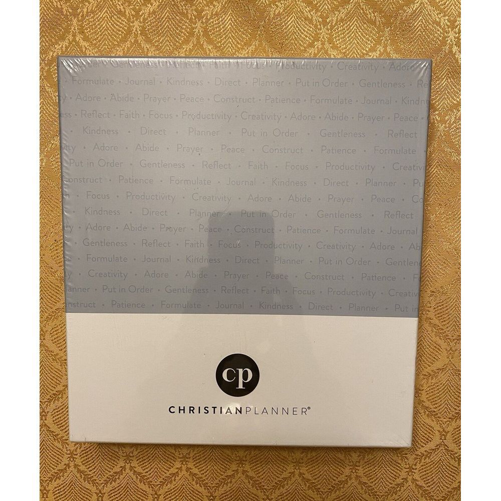 2024 Christian Planner Bible‎ Journal Gratitude Book 7"x10" Spiral Bound Indigo